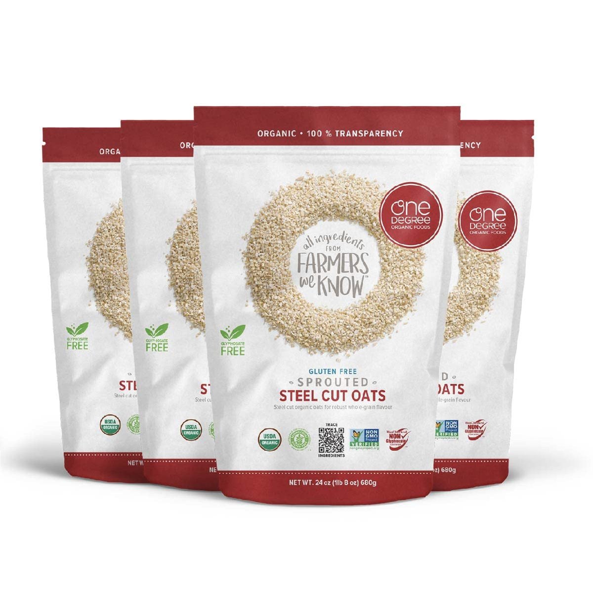 One Degree Organics Sprouted Steel Cut Oats